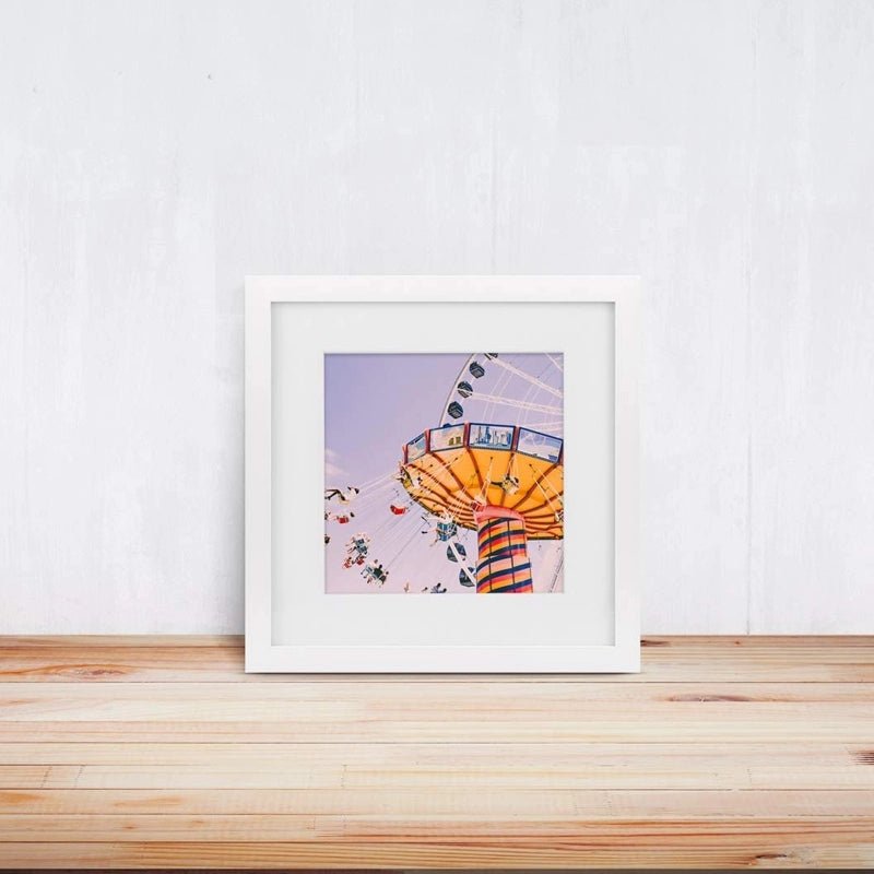 6 Frames Mini set 8"x 8" Square Art Gallery Ornament Classical Wall Restickable - OCP TINY THINGS