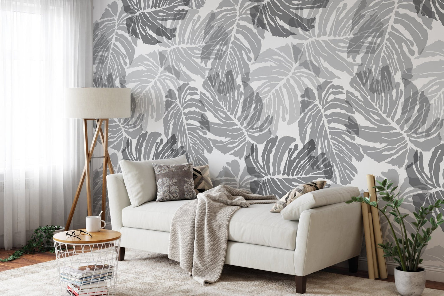 Abstract floral pattern Floral jungle palm leaves texture. Stylish abstract plant ornamental background - OCP TINY THINGS