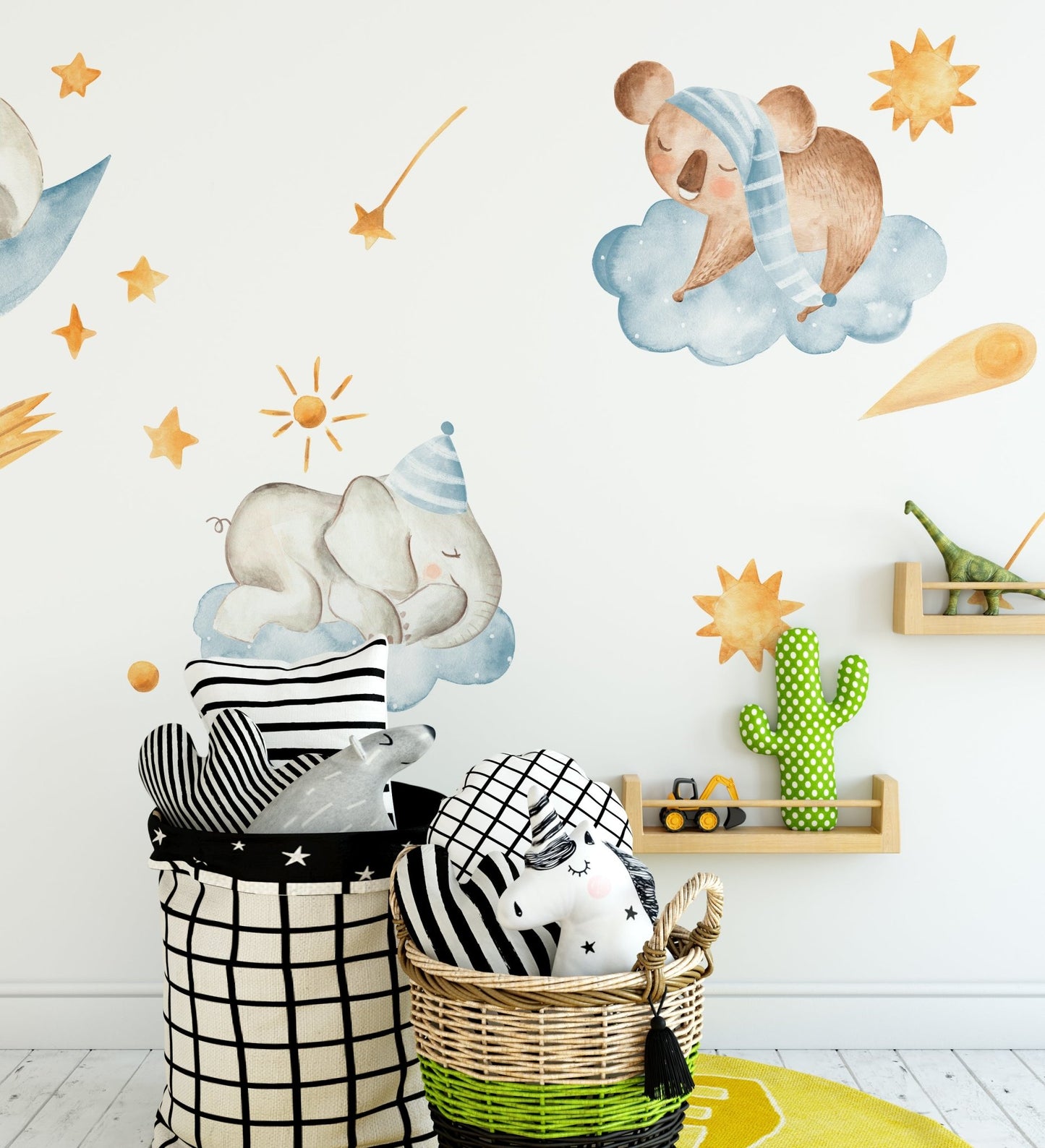 Sleeping animals on clouds - OCP TINY THINGS