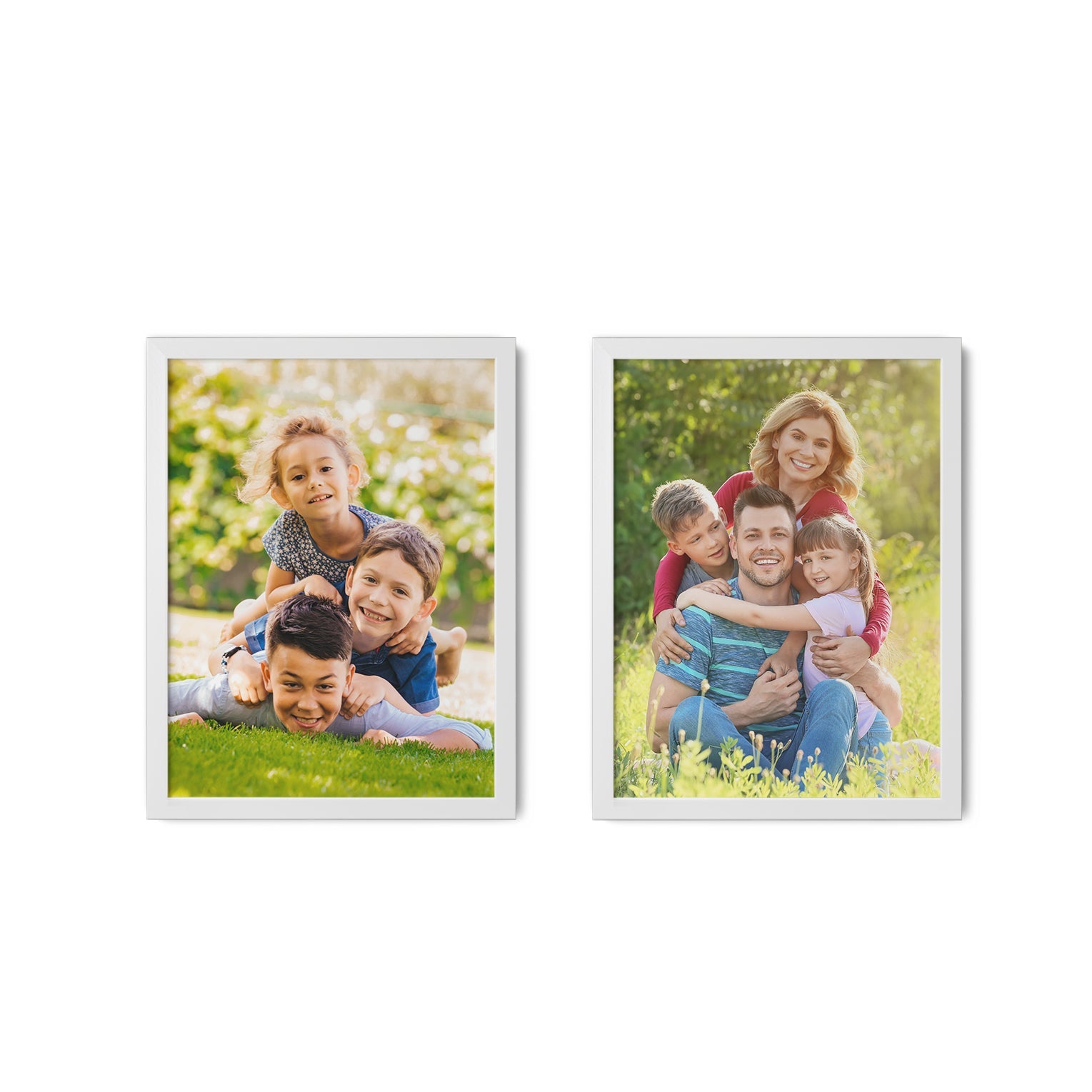 3 Frames Mini set 11"x 14" Square Art Gallery Ornament Classical Wall Restickable - OCP TINY THINGS