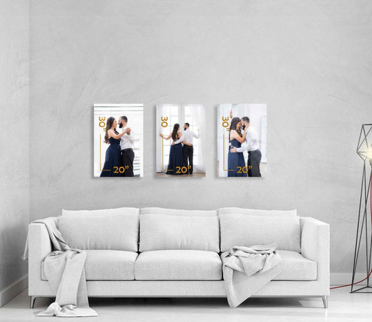 Wall Set Quinceañera | 20x30 + 2x 16x20 Acrylic Prints Bundle