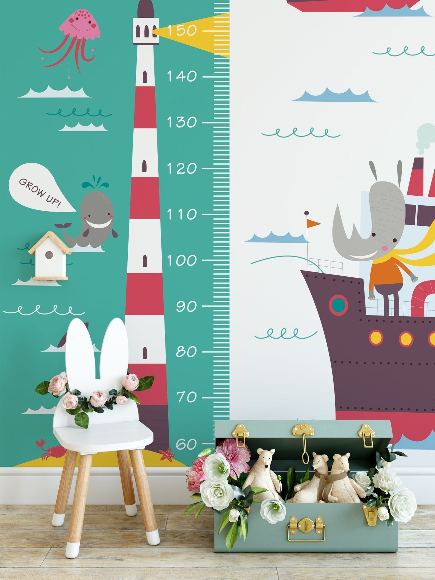 Height chart and boats - OCP TINY THINGS