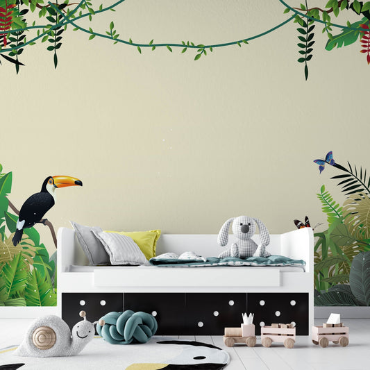 Illustration of tropical Jungle and Liana - OCP TINY THINGS