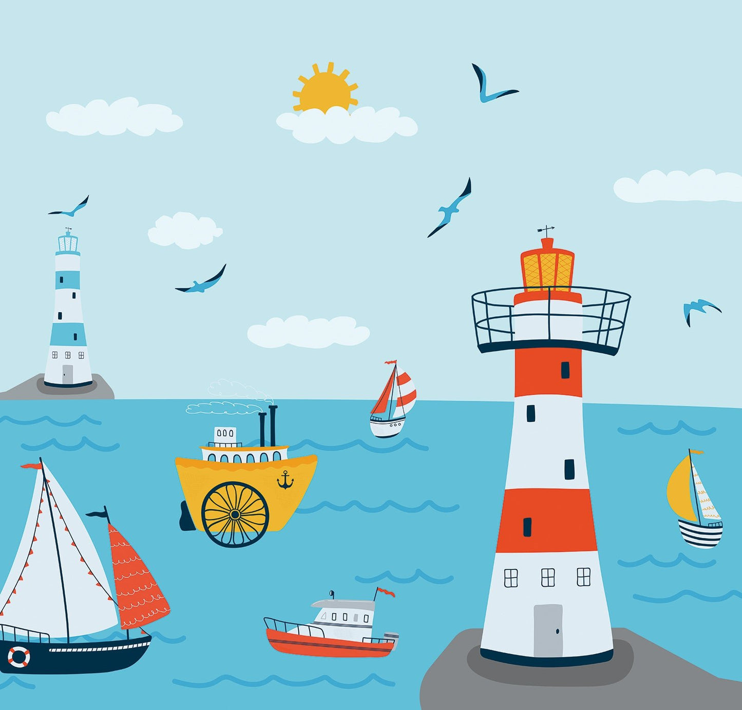 Lighthouses and boats - OCP TINY THINGS