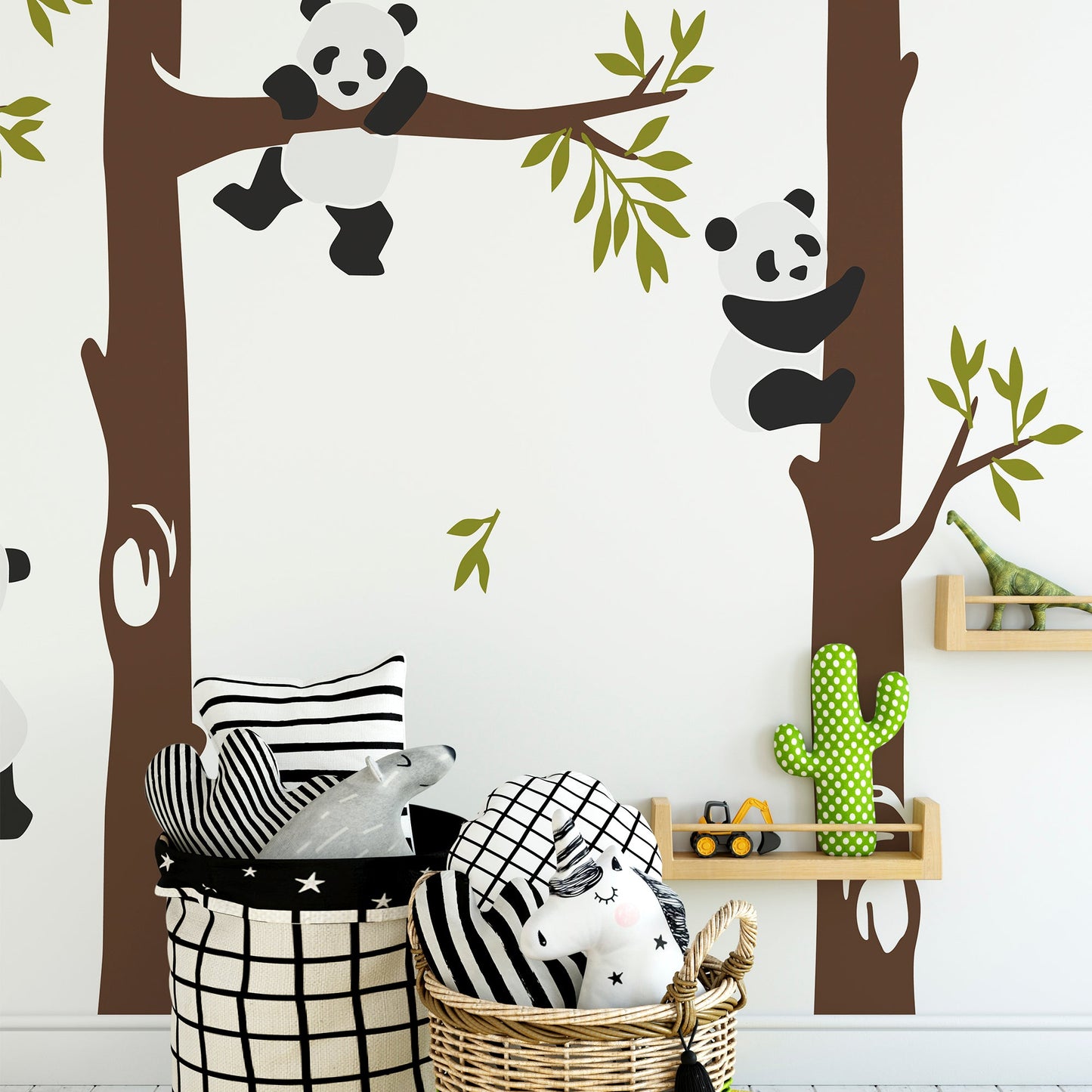 Panda on the tree for the baby room playground - OCP TINY THINGS