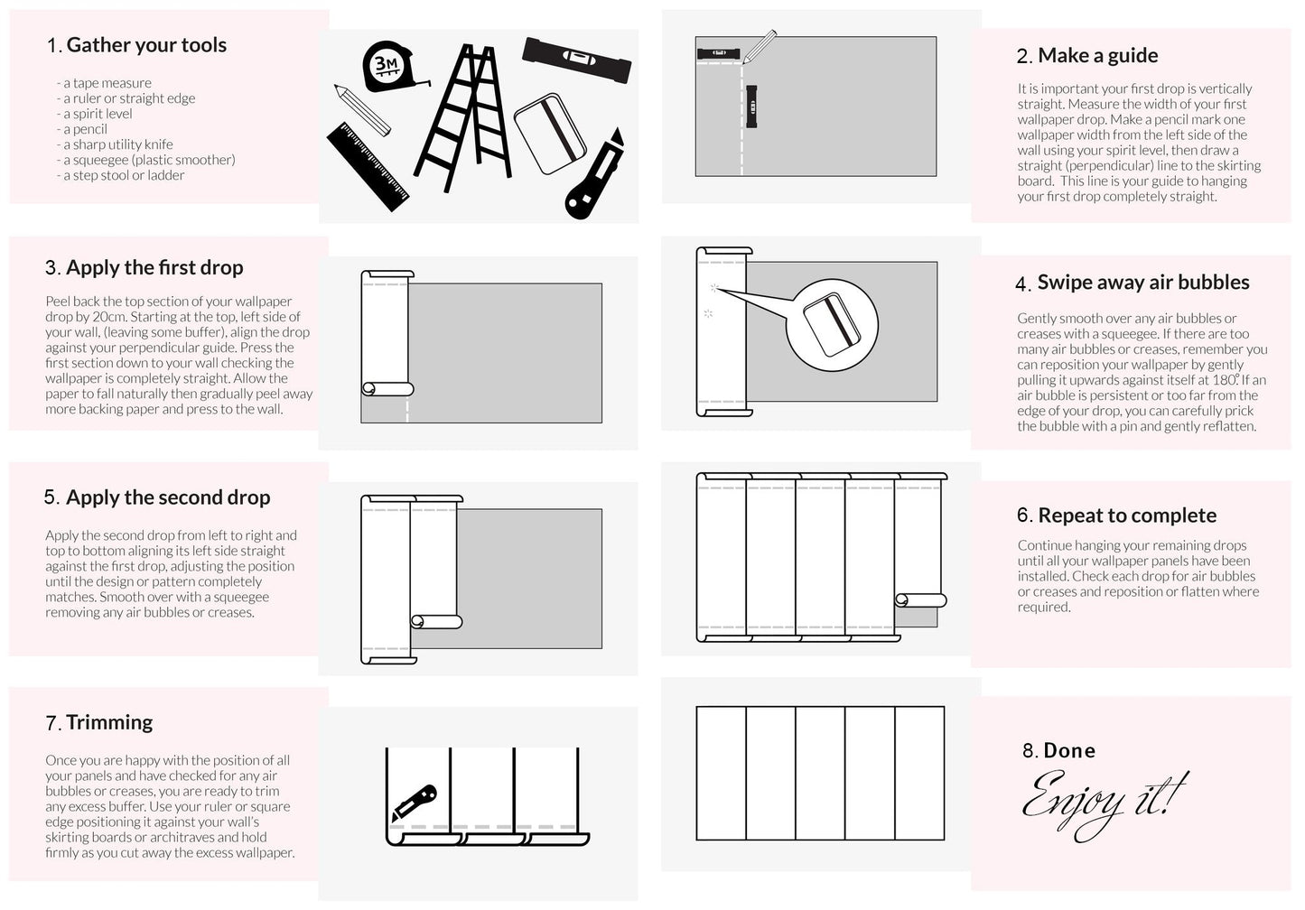 White lines pattern baby stufs - OCP TINY THINGS