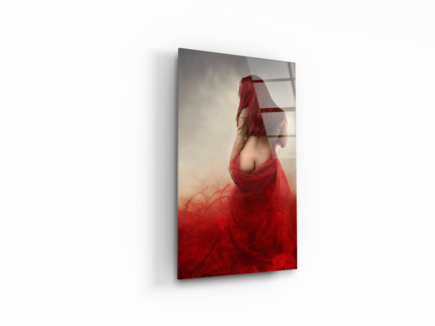 WOMAN IN RED SILK - OCP TINY THINGS