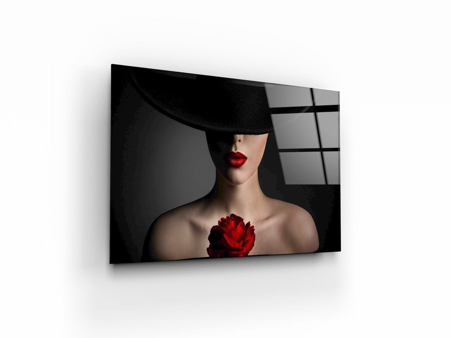 Woman with Hat and roses - OCP TINY THINGS